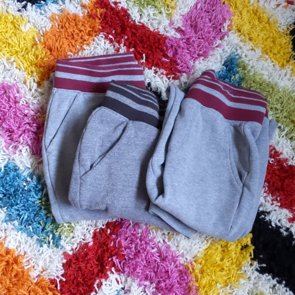 3 pairs of boys sweat pants (as-is)